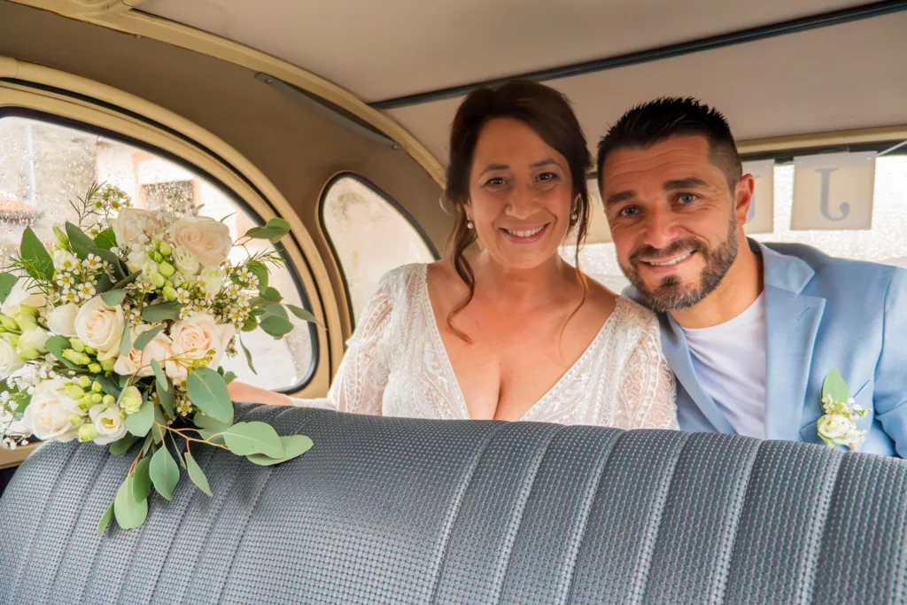 Photo de couple des mariés - Mariage d'Isabelle et Jérôme - 2025 - Photographe à Saint-Gaudens (31) Marc Villard / VILMAGE