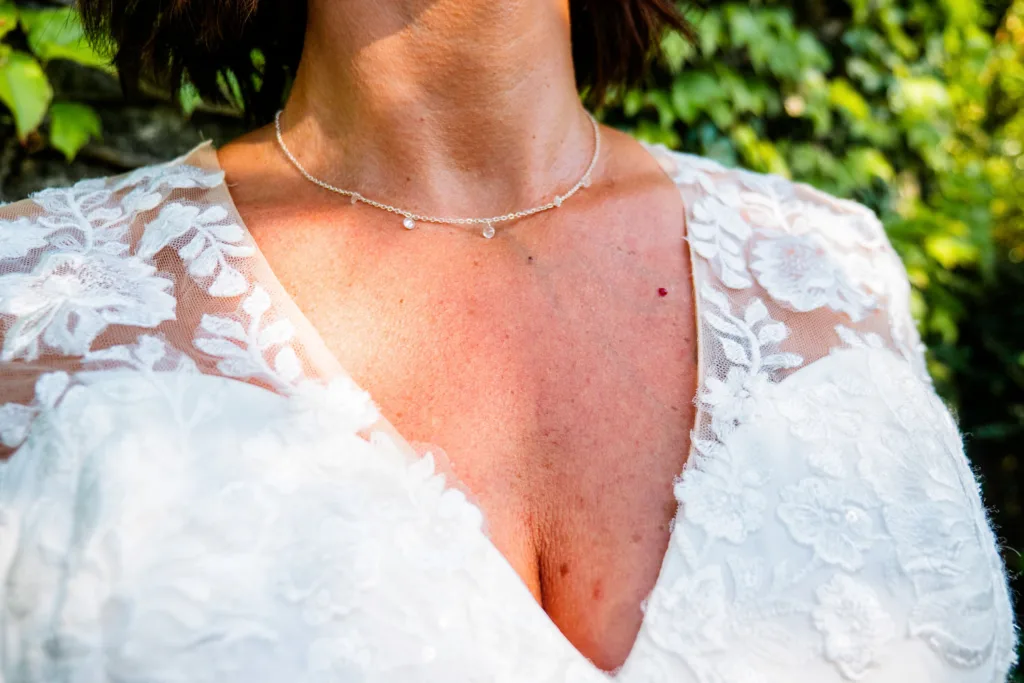 Photo du collier de la mariée - Mariage de Sophie et Alain - 2025 - Photographe à Saint-Gaudens (31) Marc Villard / VILMAGE